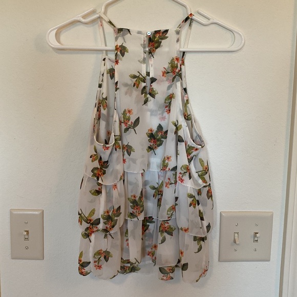 A&F Tier Floral Tank - Picture 3 of 3